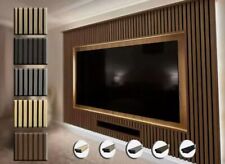 RETURNED Acoustic Slatted Wall Panel Decorative Slat 3D Timber Oak Natural