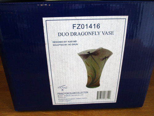 Franz duo dragonfly vase - dragonfly,