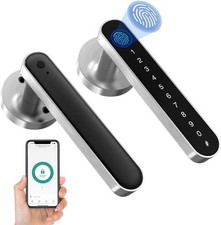Fingerprint Handle Door Lock Smart Door Lock Levers eLinkSmart Keyless Entry Doo