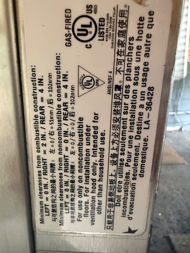 Combitherm cto7 20g - combitherm, gas