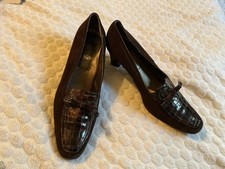 Franchetti Bond brown court shoes EU 41 UK 7.5