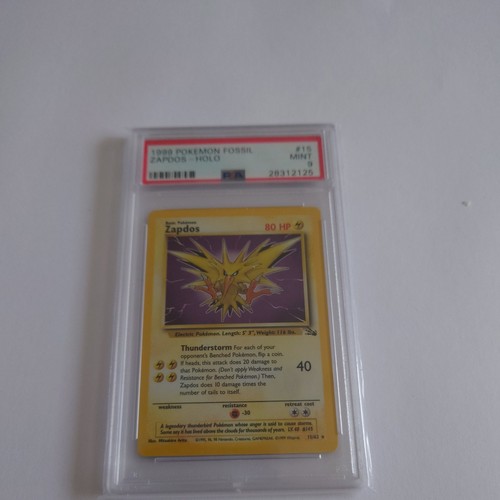 Zapdos fossil holo - zapdos, 1999