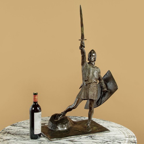 Large antique bronze - bronze, figure