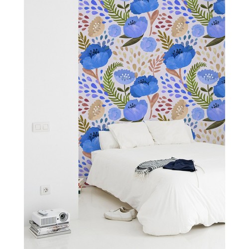 Poppy wall mural vintage - poppy,