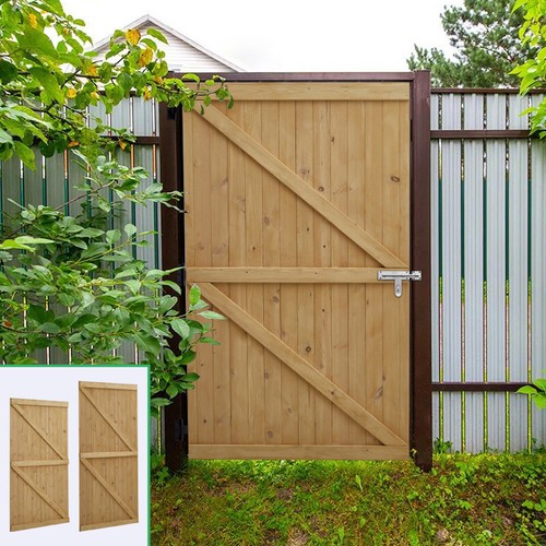Wooden garden gate pedestrian - wooden,