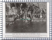 (6738) Plymouth Diving Board  - 1919 Cutting