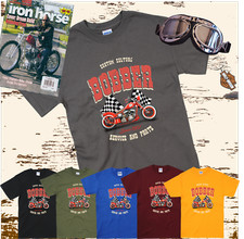 Bobber Motorcyle T Shirt Retro Biker Chopper Classic Custom Culture