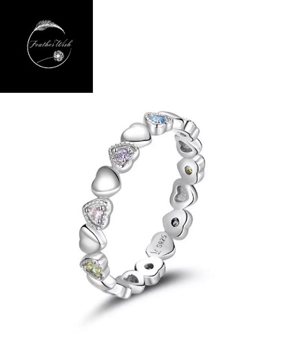Sterling silver 925 ring - 925, love