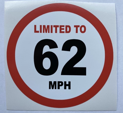 Mph speed limited van - 62,