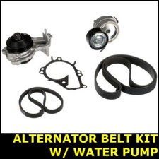 Ribbed Belt Kit w/ Water Pump Fits C-ELYSEE C3 C4 CACTUS Opt2/2 0701KP631PK