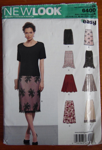 New look k6400 sewing pattern - new,