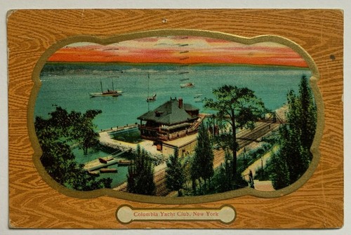 1912 postcard nyc columbia - postcard,