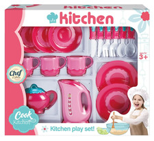 PLAY TEA SET KIDS CHILDRENS