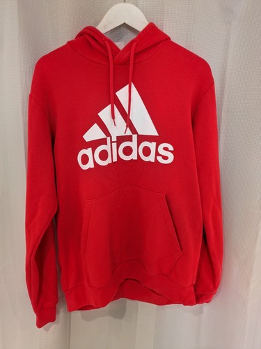 Adidas mens hoodie red - in, size