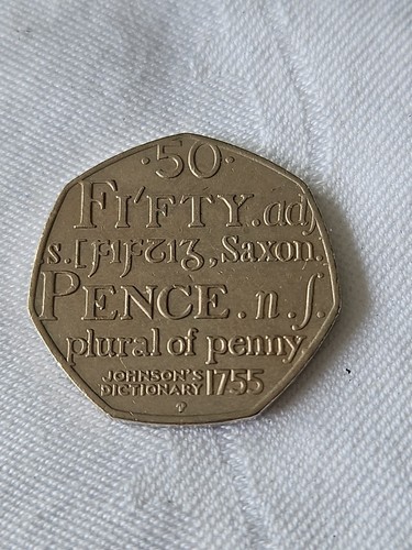 Fifty pence coin 2005 - fifty, coin:
