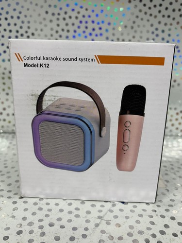 Mini karaoke machine boxed - karaoke,