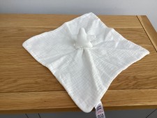 Muslin Cotton White Star Baby