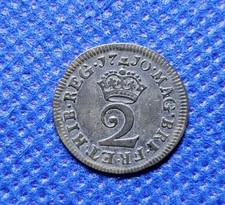 1710 Maundy Twopence Queen