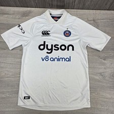 2017-18 Bath Away Rugby Shirt Jersey Top Canterbury White Size Adult Medium