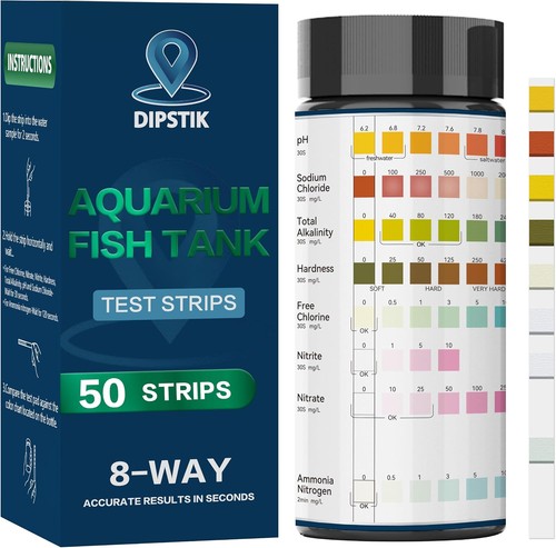 Aquarium ammonia test strips - aquarium,