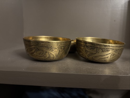 Set three brass small - brass,