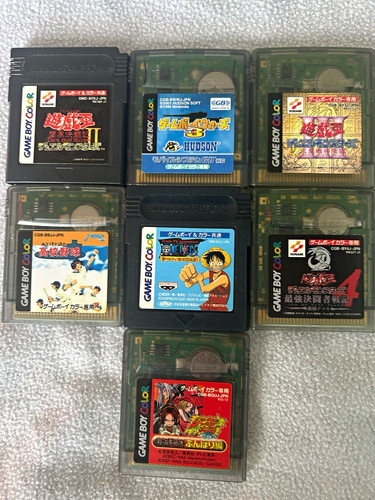 Japanese gameboy color games - color,