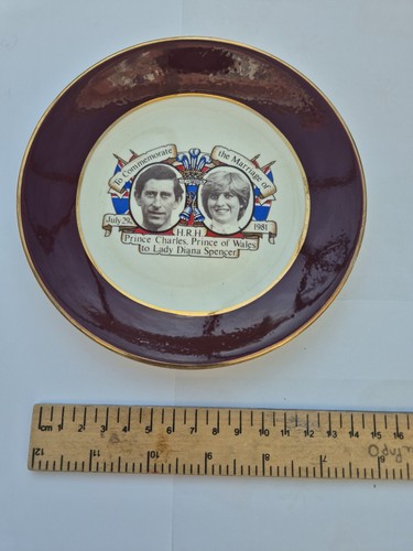 Commerative plate royal - plate:,
