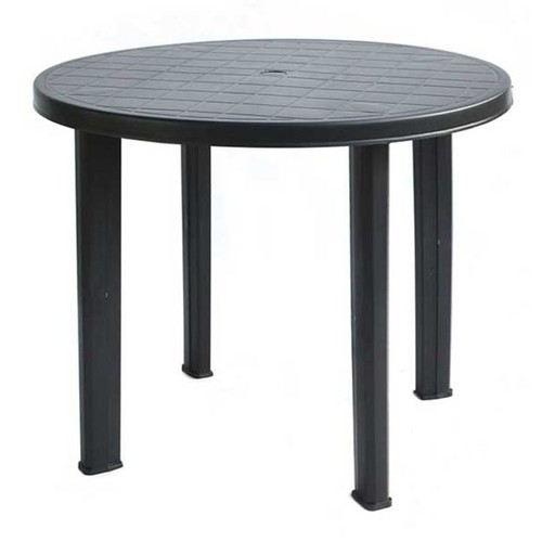 Outdoor patio round black - outdoor,