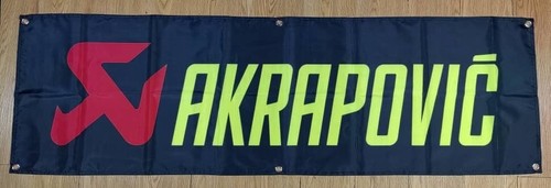 Akrapovic banner sign flag - banner,