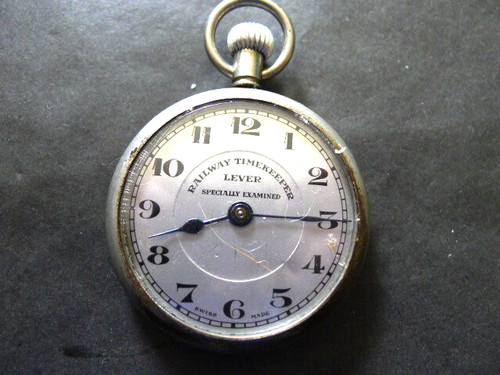 Railway timekeepers lever - railway,
