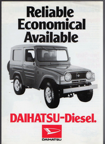 Daihatsu fourtrak f50 - daihatsu,