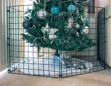 Foldable Metal Fence For Dog Puppy Portable Barrier Fencing Gate Pen Safety Pet