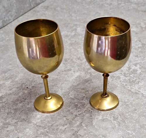 Vintage solid brass - vintage,