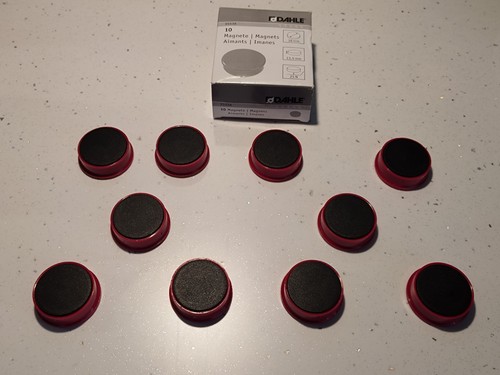 Dahle 38mm red magnet - 38mm,