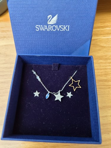 Swarovski earings and necklace