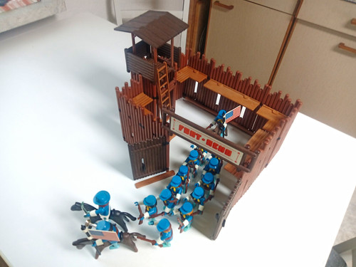 Playmobil western fort - western,