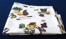 Vtg 1940s 1950s Kitchen Apron