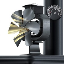 Wood Stove Fan Heat Powered