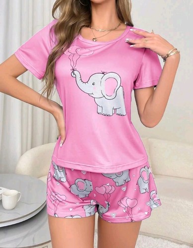 Girls ladies elephant pyjamas - girls,