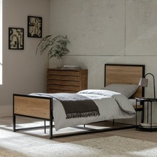 Loft Living Single Wooden Bed