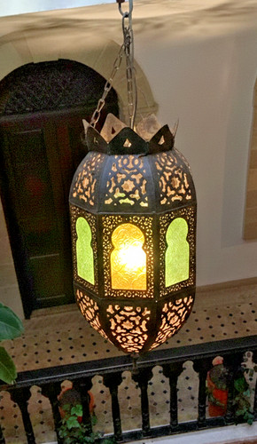 Moroccan lampshade large - moroccan,