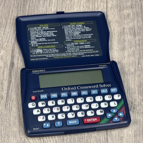 Seiko oxford crossword solver - seiko,