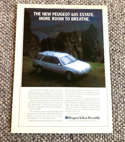 Peugeot 405 estate - peugeot, 1980s