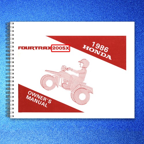 Honda fourtrax 200sx owners - fourtrax,
