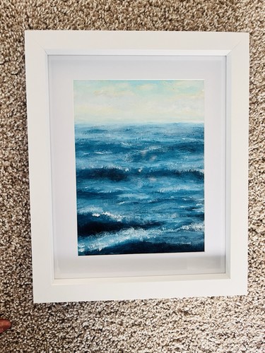 Original art seascape - a5,