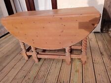 Barley Twist Drop Leaf Table