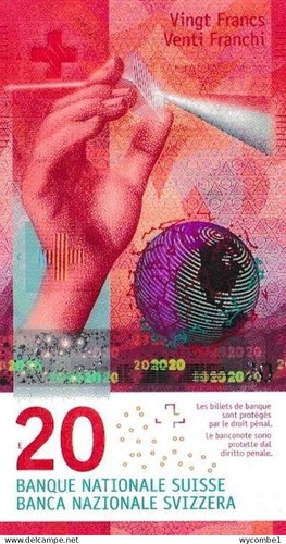 Switzerland 2016 20 francs - 20,