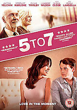 5 to 7 DVD (2016) Anton Yelchin, Levin (DIR) cert 12 FREE Shipping, Save £s