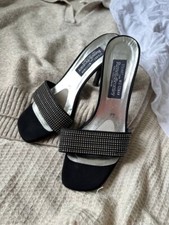 Vintage 90s, 2000s black satin