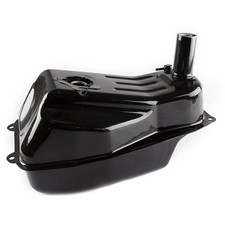 Fuel Tank Petrol Black Metal